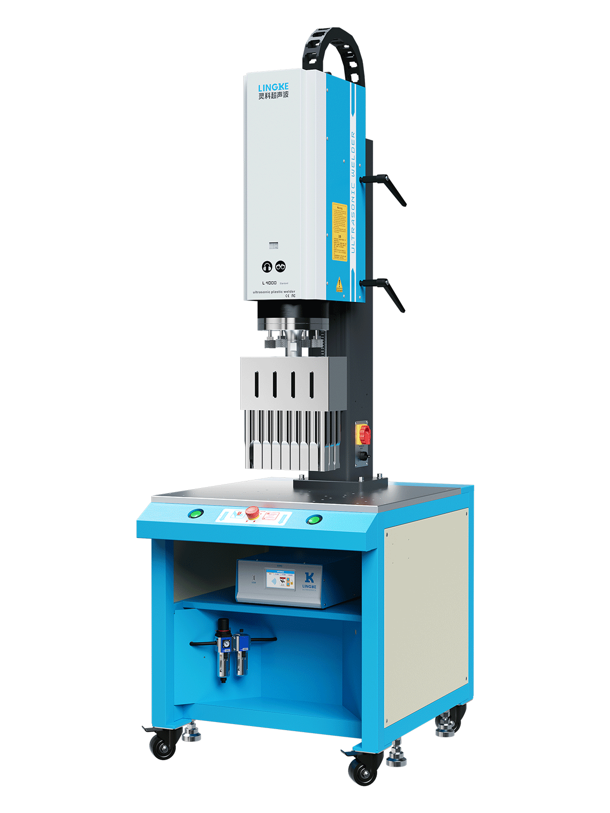 靈科超聲波塑料焊接機(方立柱) 15kHz-4200W L4000 Standard 數字 靈科超聲波塑料焊接機(方立柱) 15kHz-4200W L4000 Standard 數字